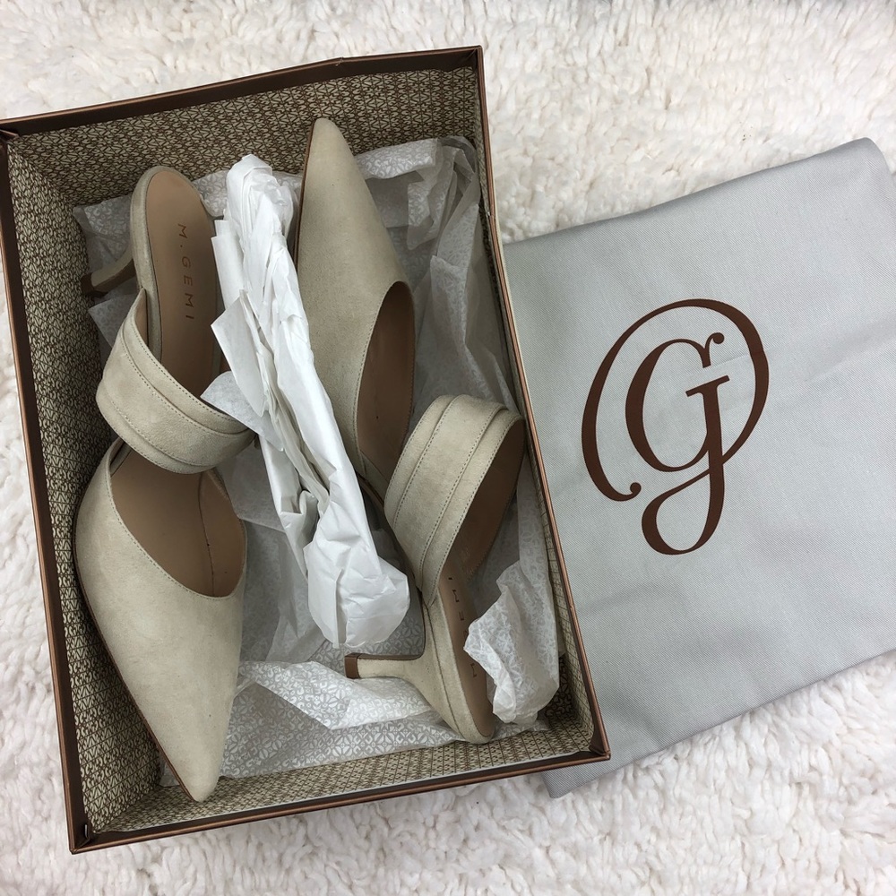 M. Gemi Piccolina Natural Colored Heel NEW